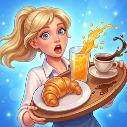 Corner Cafe: Birleştir Pişir simgesi