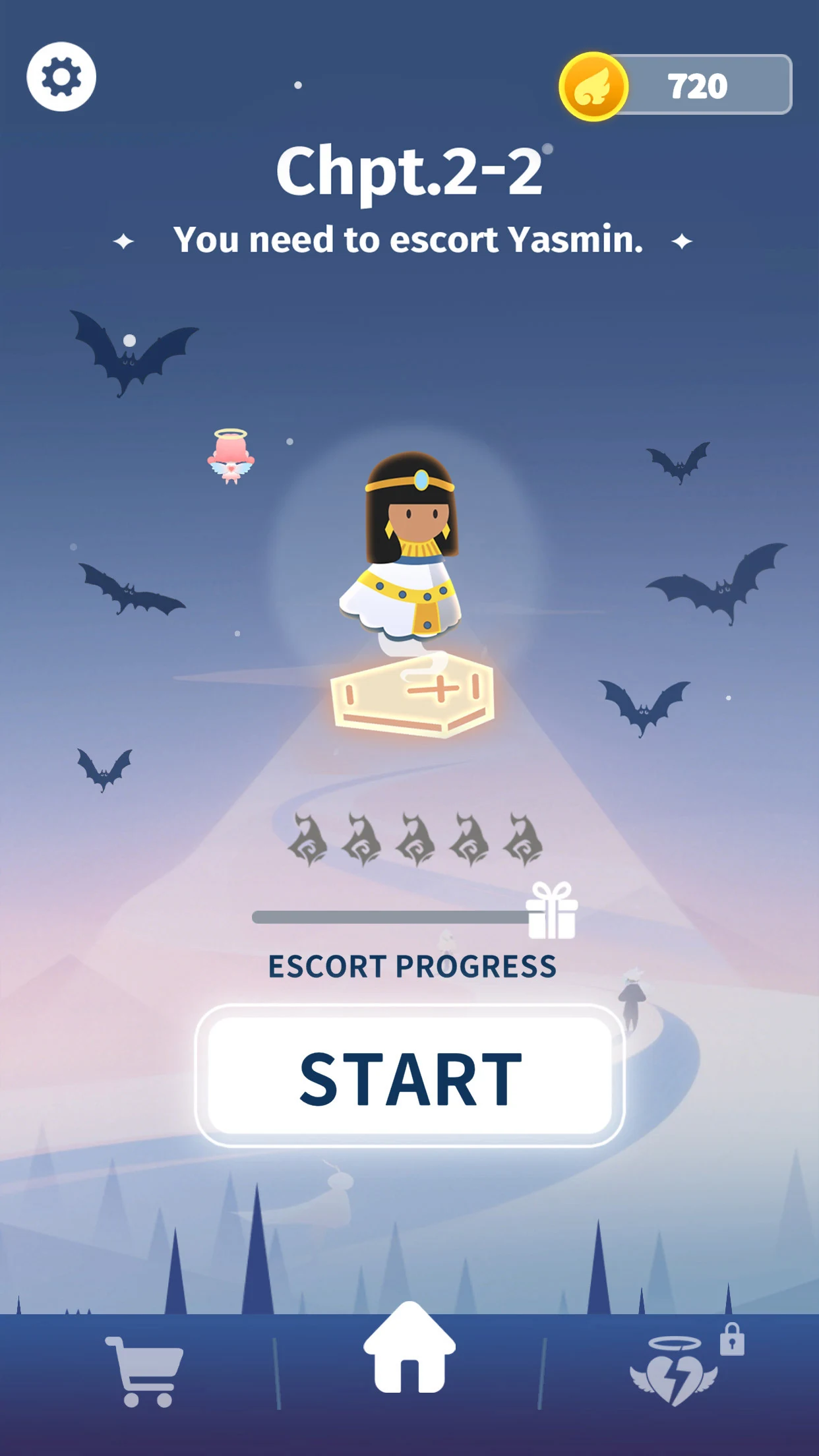 God Help Me!- Sky Rush Game screenshot